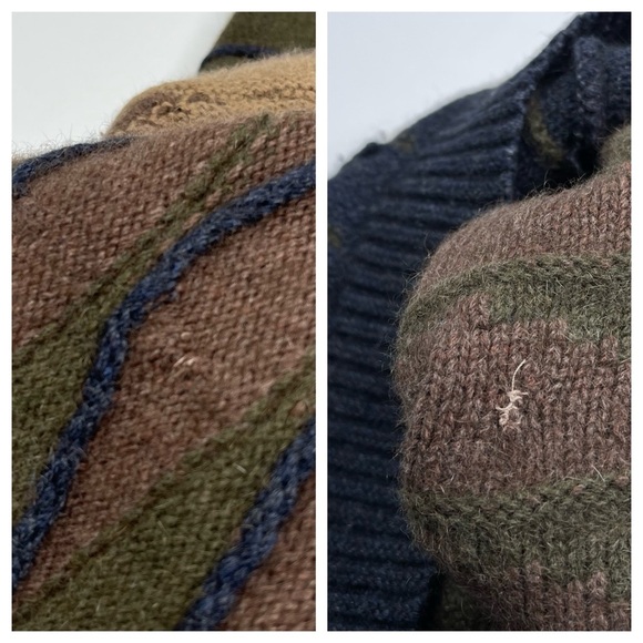 Paihamu Sweater Vintage Merino Lambswool Possum Fur Cashmere Crew New Zealand 3D - Picture 13 of 13